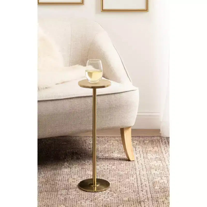 Kate and Laurel Pianka Round Drink Table