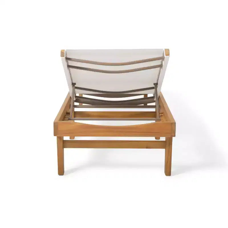 Adjustable Outdoor Chaise Lounge Chairs for Patio Poolside or Porch