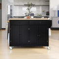 Okak Modrn Kitchen Island with Drop Leaf & Adjustable Shelves Rolling Kitchen Cart with Wheels & Drawers Storage Cabinet Folding Dining Table