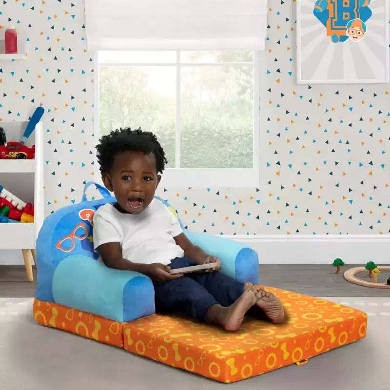 Delta Children Blippi Cozee Buddy Flip-out Chair