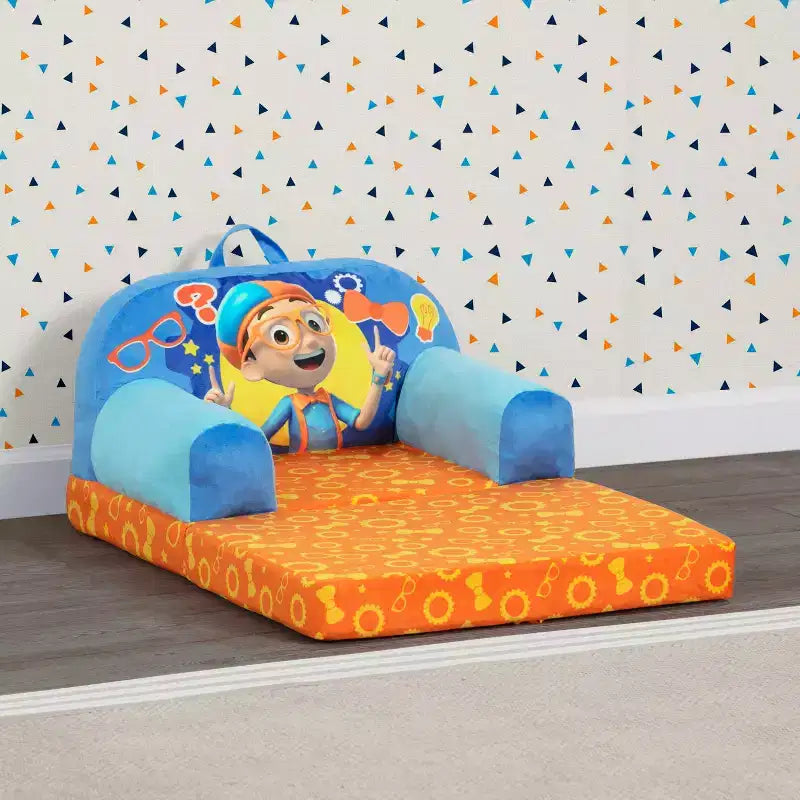 Delta Children Blippi Cozee Buddy Flip-out Chair