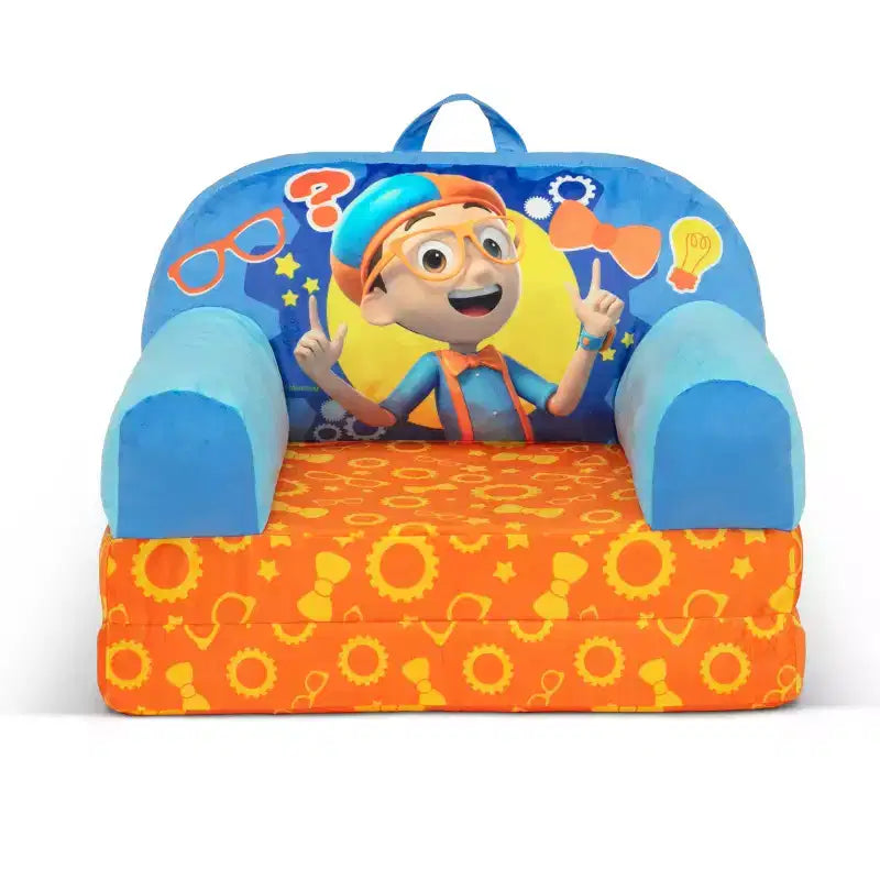 Delta Children Blippi Cozee Buddy Flip-out Chair