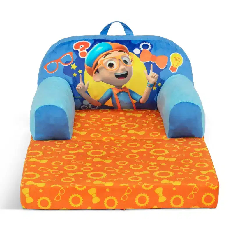 Delta Children Blippi Cozee Buddy Flip-out Chair